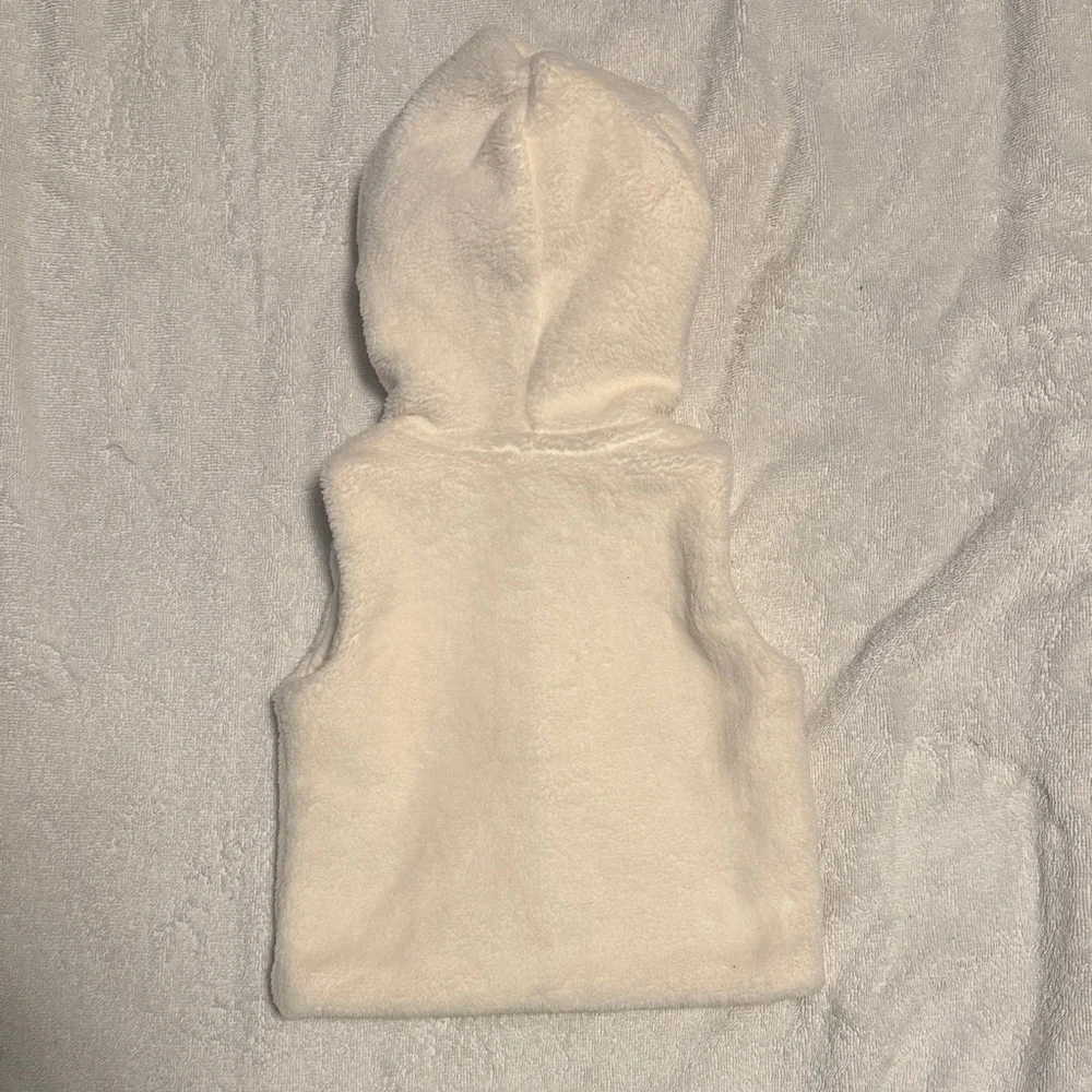 Carter's Cream Hooded Vest for Kids